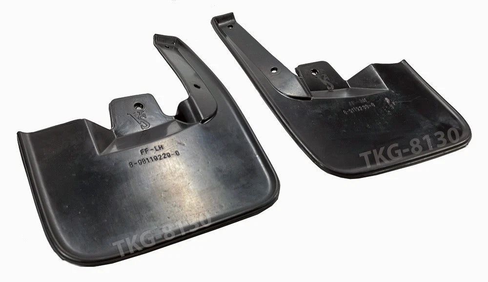 2 x Front Splash Guards for Isuzu D-Max (2012-2015)