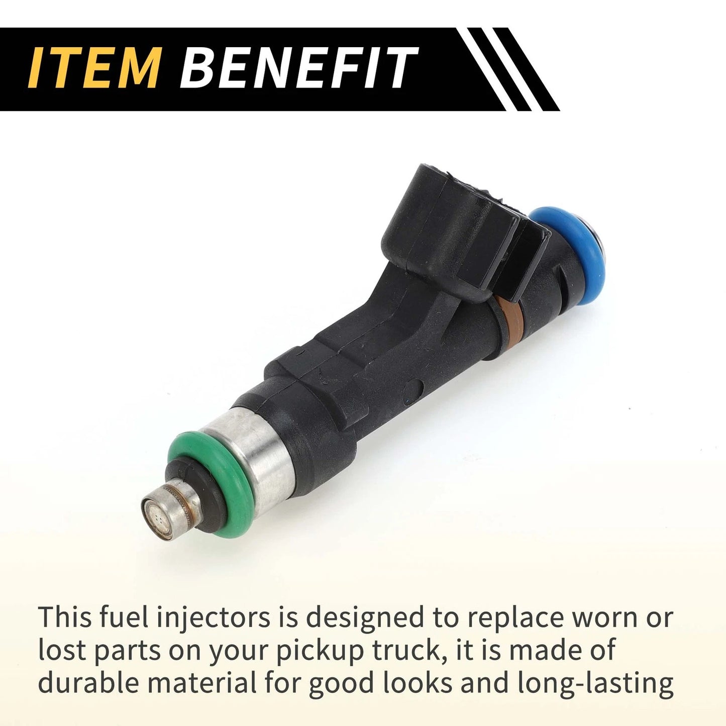 Fuel Injector Nozzle for Ford Ranger 2006-2010 - 4 Holes, Black