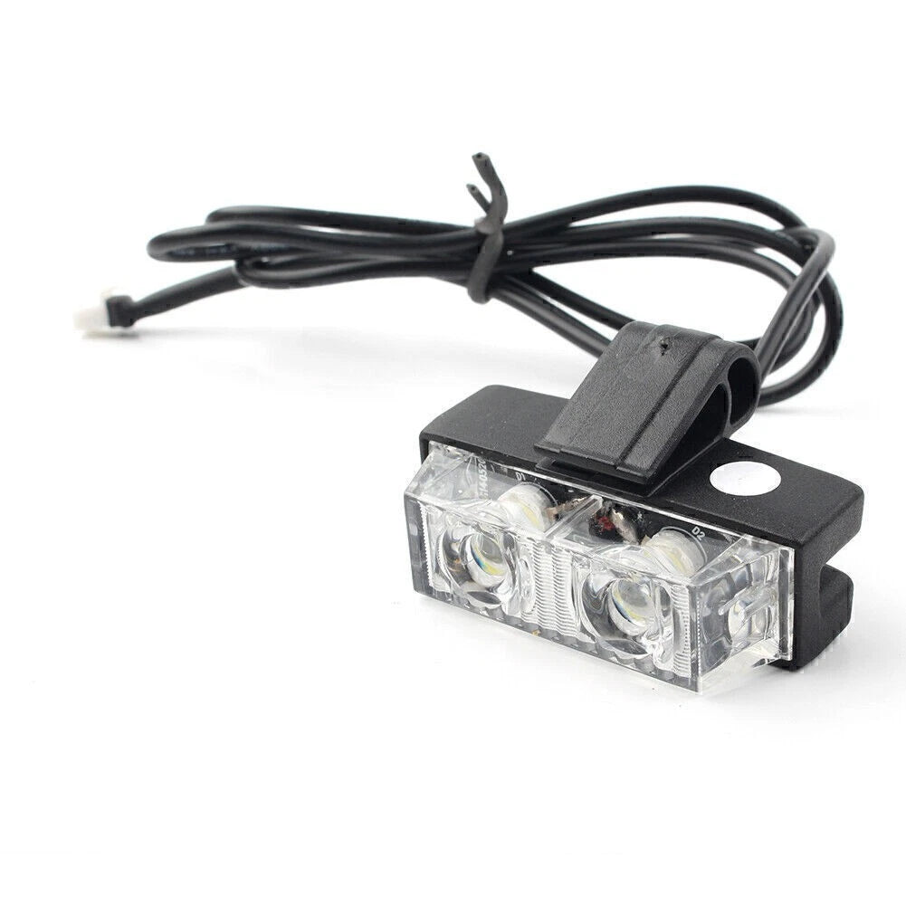 LED White Strobe Lights for Car Truck Emergency Warning Deck Dash Grill