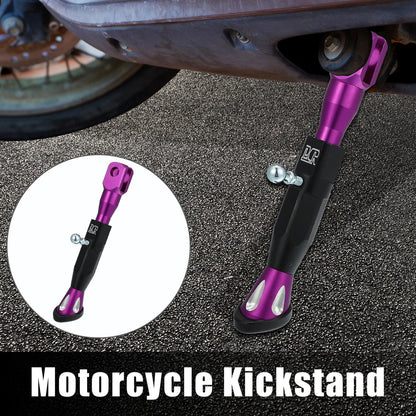 Kickstand Side Support Purple for Universal Motorcycle