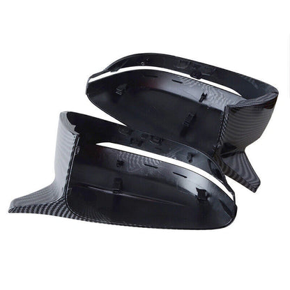 Carbon Fiber Side Mirror Cover Caps for BMW G30 G20 G11 G12 M Style (2017-2022)