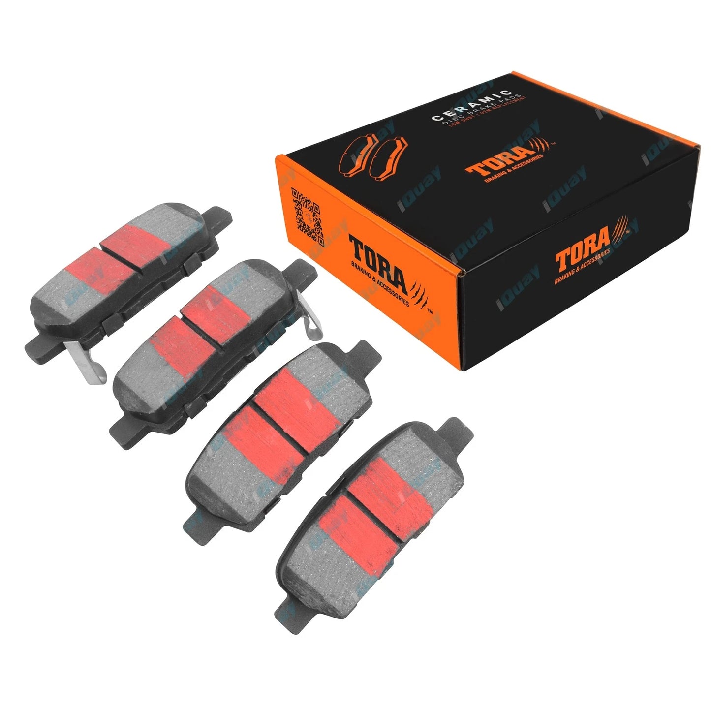 Rear Disc Brake Pads Set for Nissan 350Z Z33 V6 3.5L VQ35DE VQ35HR 2002~2009