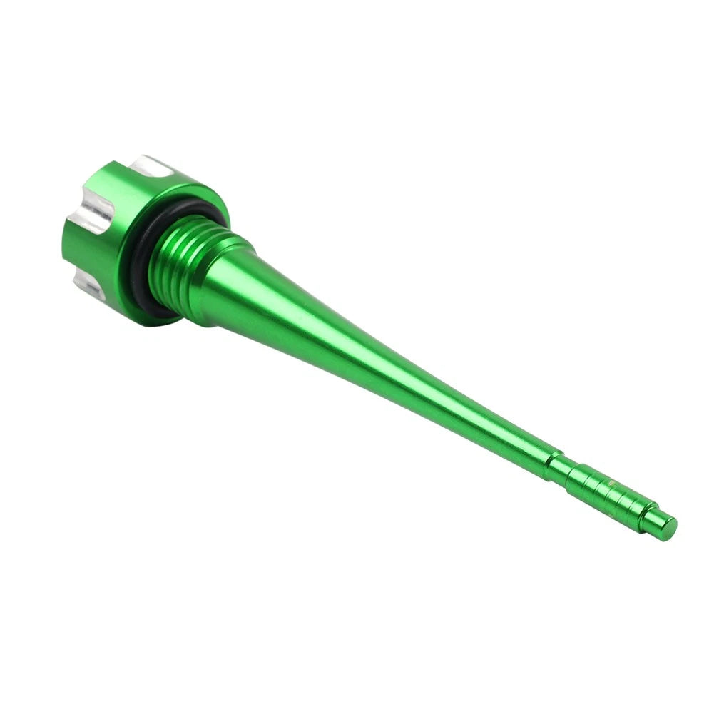 Green CNC Oil Dipstick for Lifan YX 125cc 140cc Engine Pit Dirt Bike