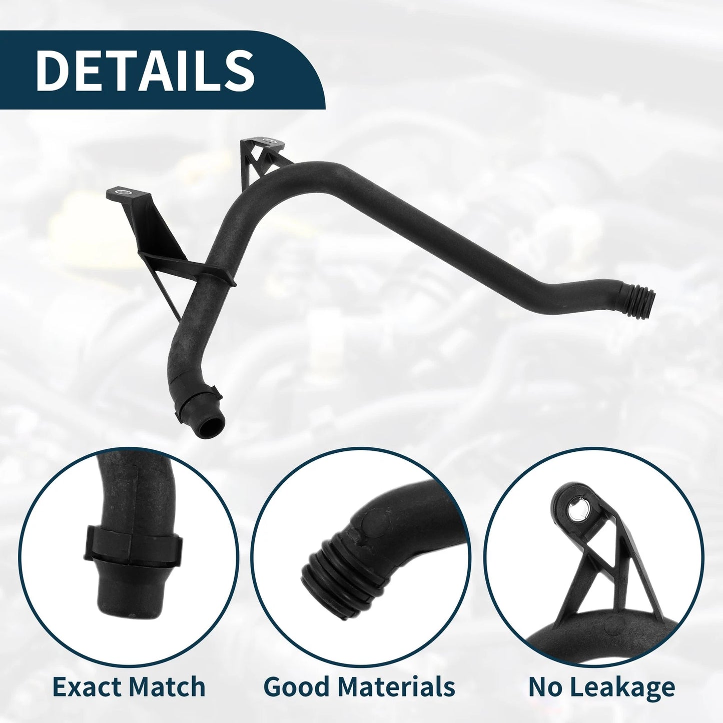 Engine Heater Inlet Coolant Pipe for BMW 325Ci (2001-2006)
