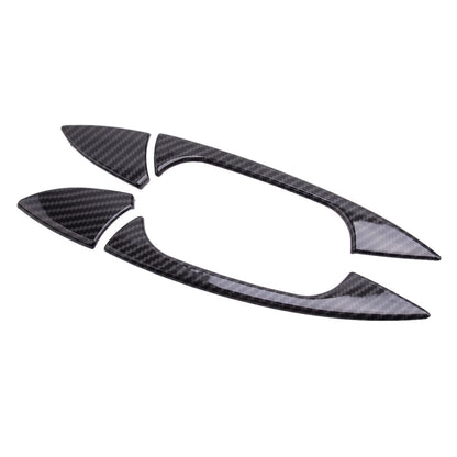Carbon Fiber Black Door Handle Covers for Benz GLK, GL, ML, C Class (2010-2015)