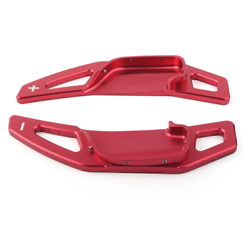 Red Steering Wheel Paddle Shifters for Toyota Corolla, Camry (2003-2023)