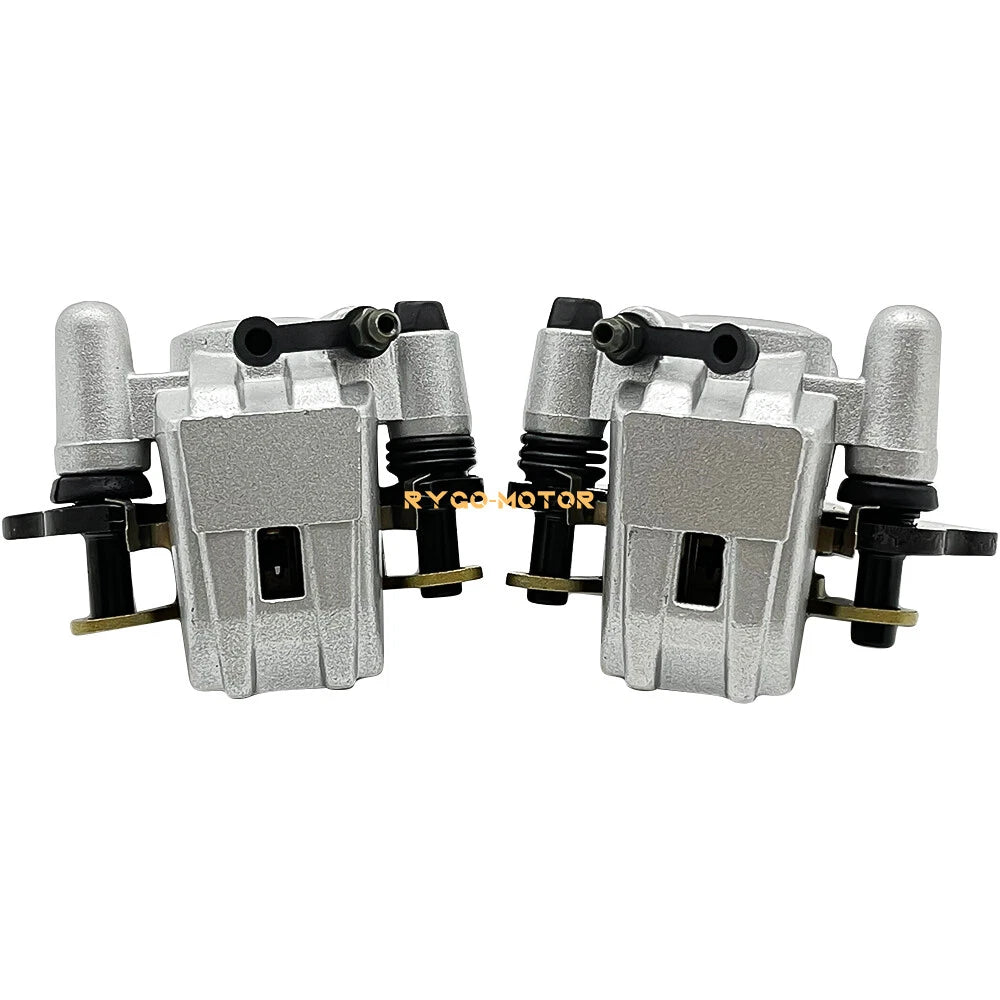 2 x Front Left/Right Calipers & Pads for Kawasaki Lakota 300 KEF300 (1995–2003)