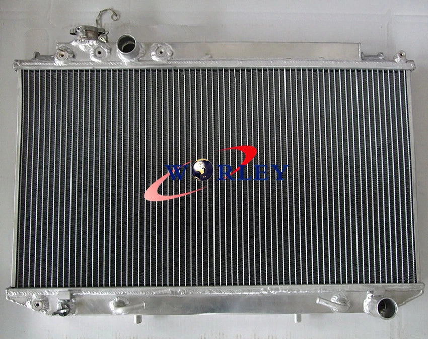 Aluminum Radiator +2 Fans for Toyota Cressida MX83 (1989-1993)