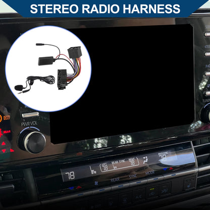Stereo Radio Harness 16 Pin with Microphone for BMW E46 3 Series (1998-2006)