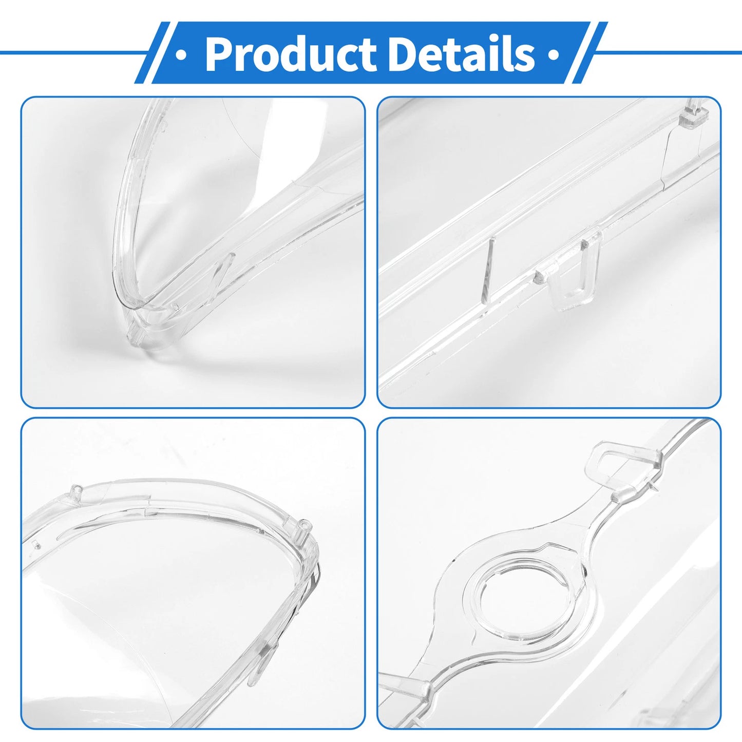1 Pc Front Right Headlight Lens Cover for BMW 5 Series (1996-2003)