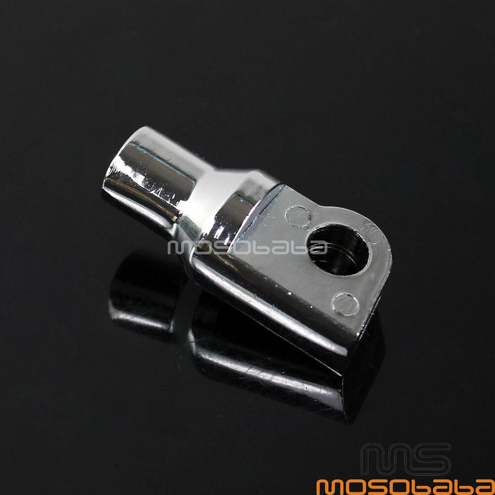 Chrome Foot Pegs Mounting Bolts Adapter for Harley Male Pegs