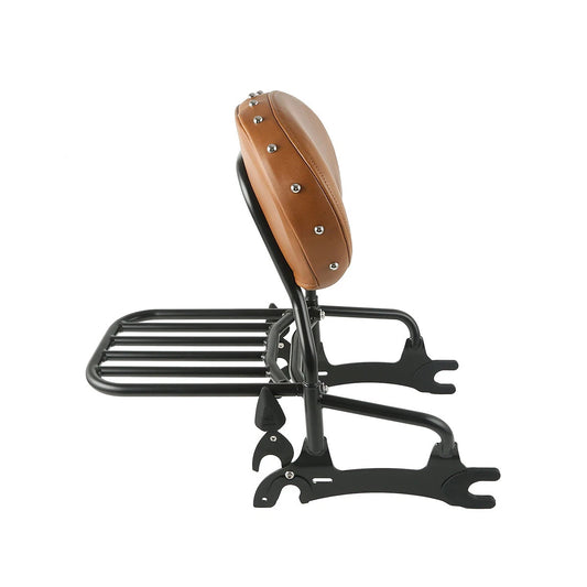 12" Backrest Sissy Bar Luggage Rack for Indian Chief Vintage (2014-2018)