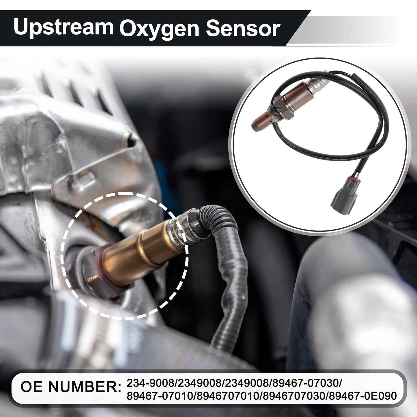 Oxygen Sensor for Toyota Matrix Corolla 2.4L L4 (2009-2013) 1 x