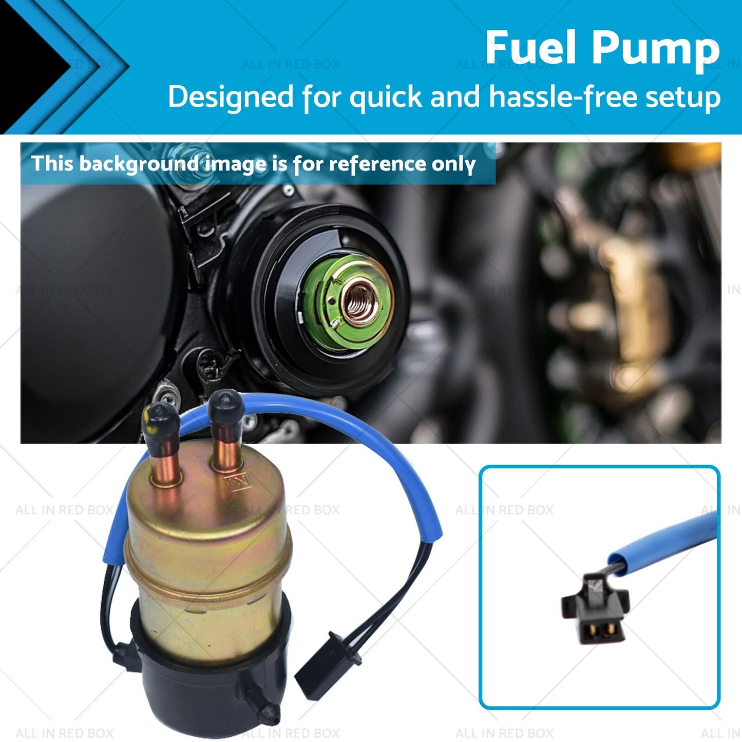Fuel Pump for Kawasaki Ninja ZX11, ZX1100C, ZXR400, ZRX1100, ZZR1100, ZZR600 (1990-2001)