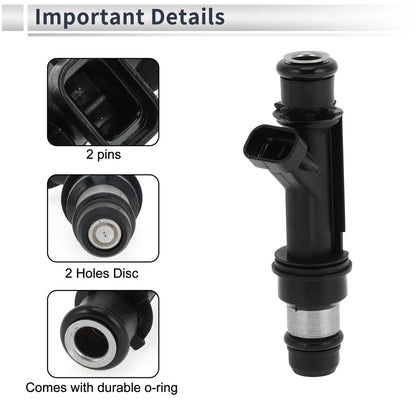 Fuel Injector for Suzuki Reno 2.0L (2005-2008) 1 Pc Black