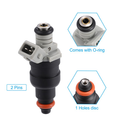 4 x Fuel Injectors for Jeep Wrangler SE 2.5L (2001-2002)