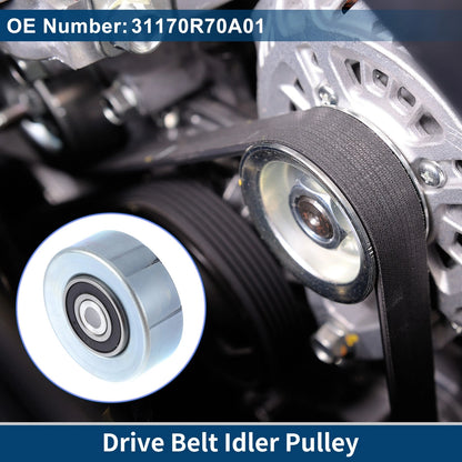 Drive Belt Idler Pulley for Honda Pilot (2006-2011) - 1 Pc