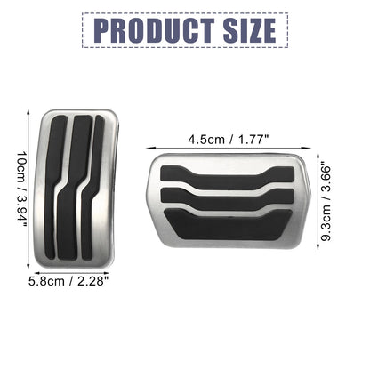Accelerator & Brake Pedal Cover Set for Ford Escape (2001-2022) - 2 x Covers