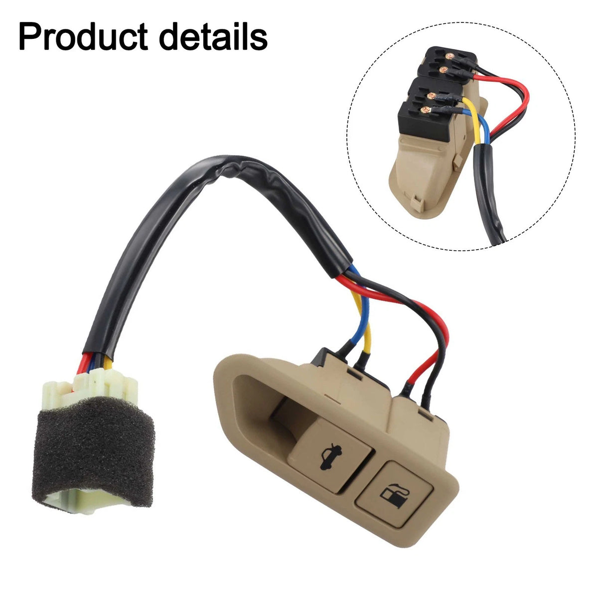 Fuel Door Opener Trunk Lid Switch for Hyundai Sonata (2008–2010)