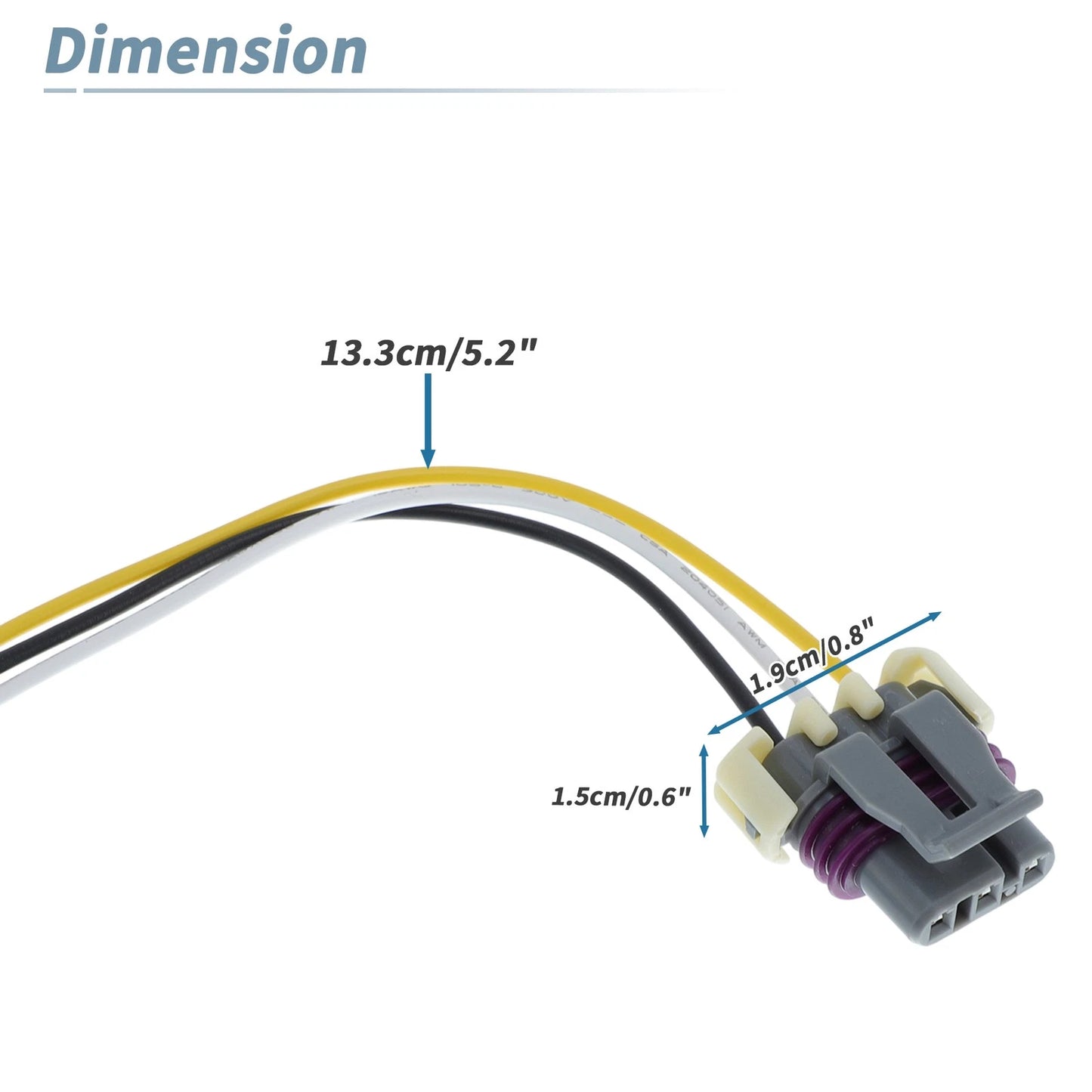 Crankshaft Position Sensor Connector Wiring Harnesses for GMC