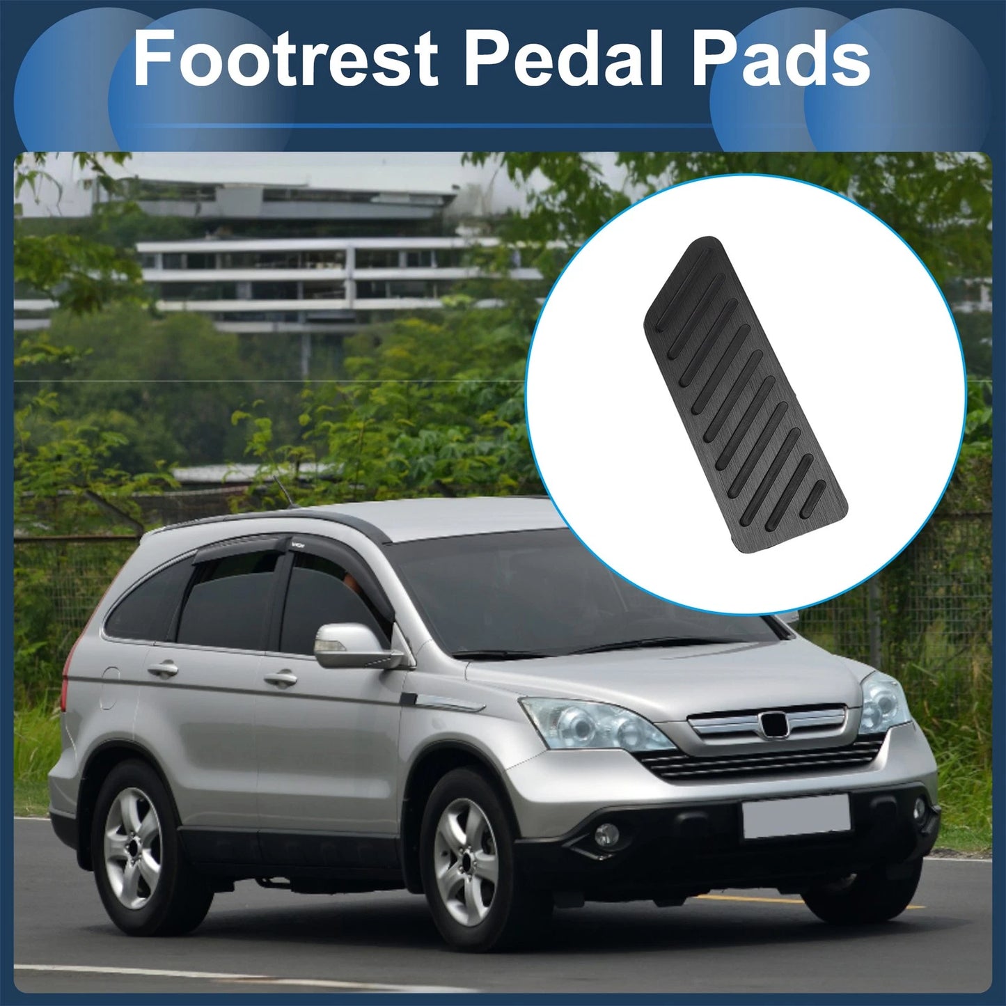 Footrest Pedal Pad Cover for Honda CR-V (2017-2023)