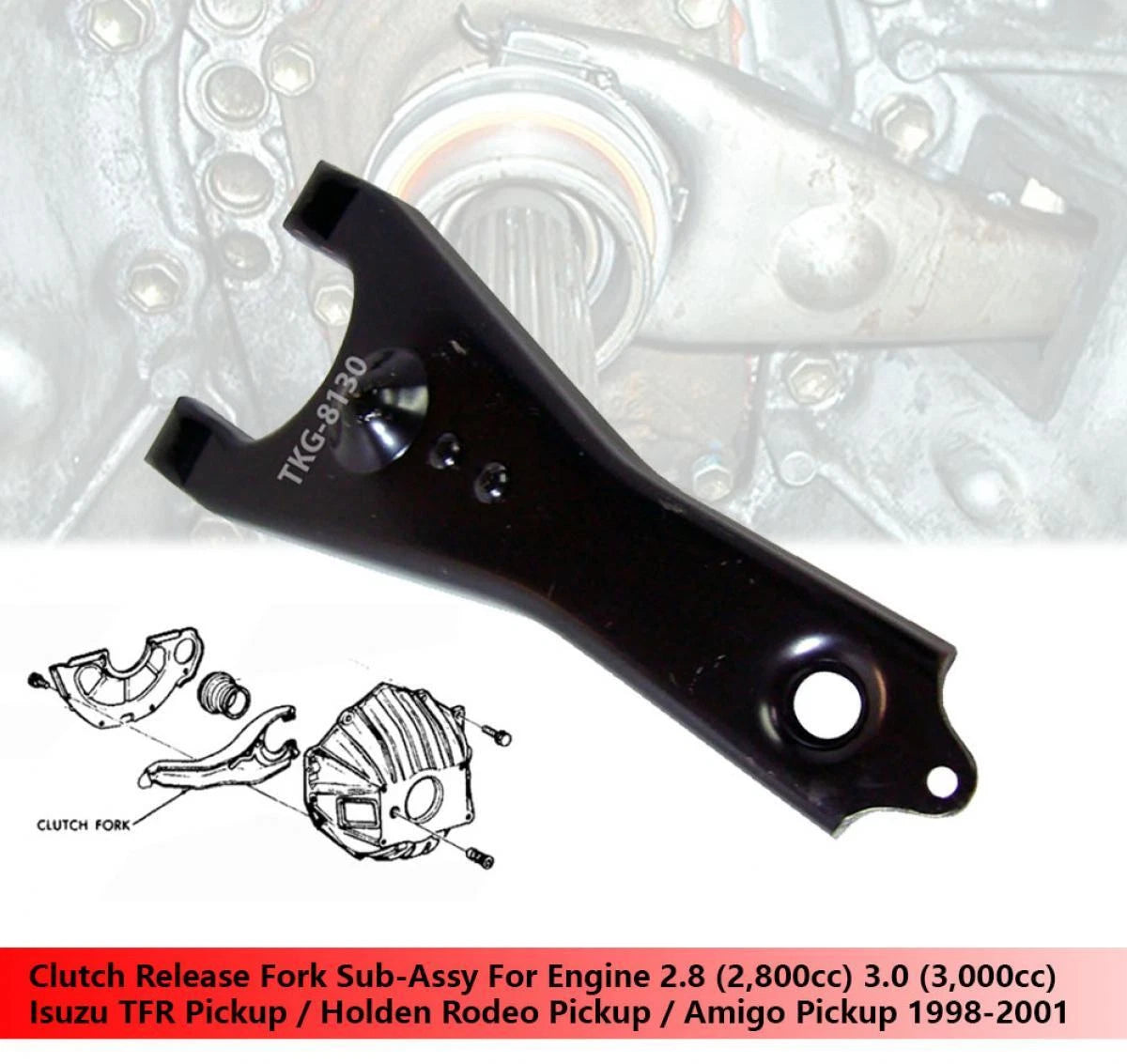 Clutch Release Fork for Isuzu TFR Ute(1998-2001)