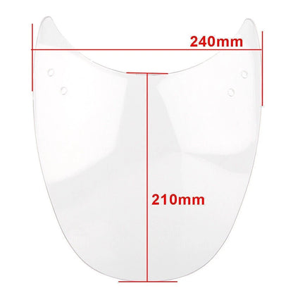 Front Windshield for Harley Softail Breakout Street Rod (2006-2007) Black