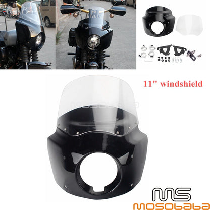 Fairing Windshield Kit for Harley Softail Street Bob FXBB FXBBS FXLR M8 (2018-2023)