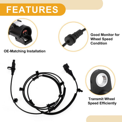 ABS Wheel Speed Sensor for Ford F-150 Pickup (2009-2014) Rear Right
