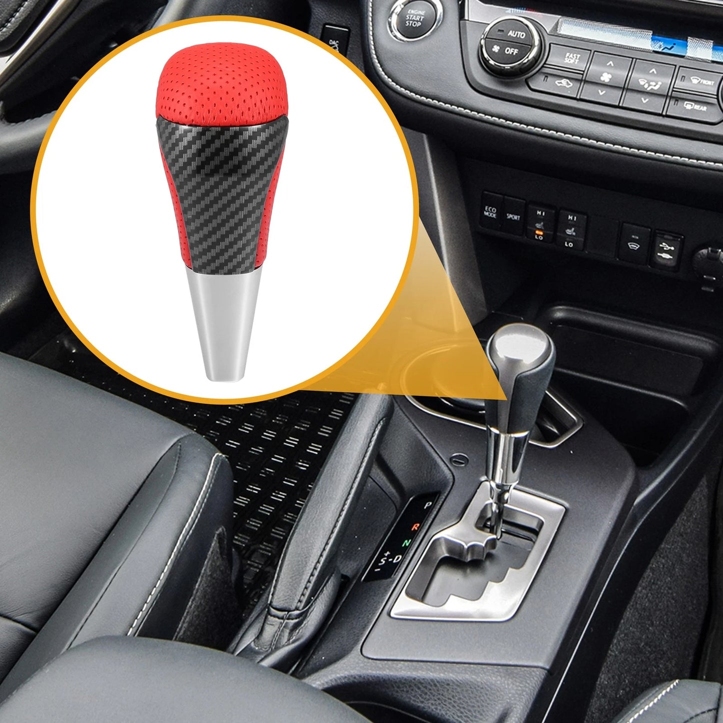 Red Gear Shift Knob for Toyota Tundra (2007-2021)