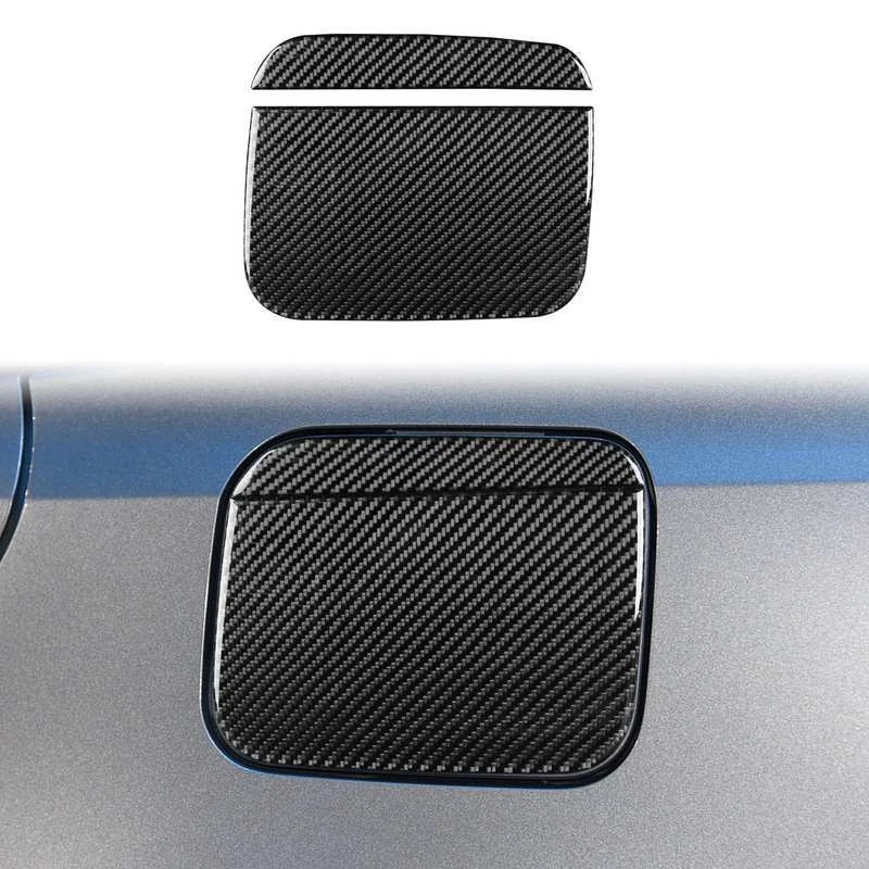 Carbon Fiber Fuel Tank Cap Cover Trim for Toyota Corolla 2019-2024