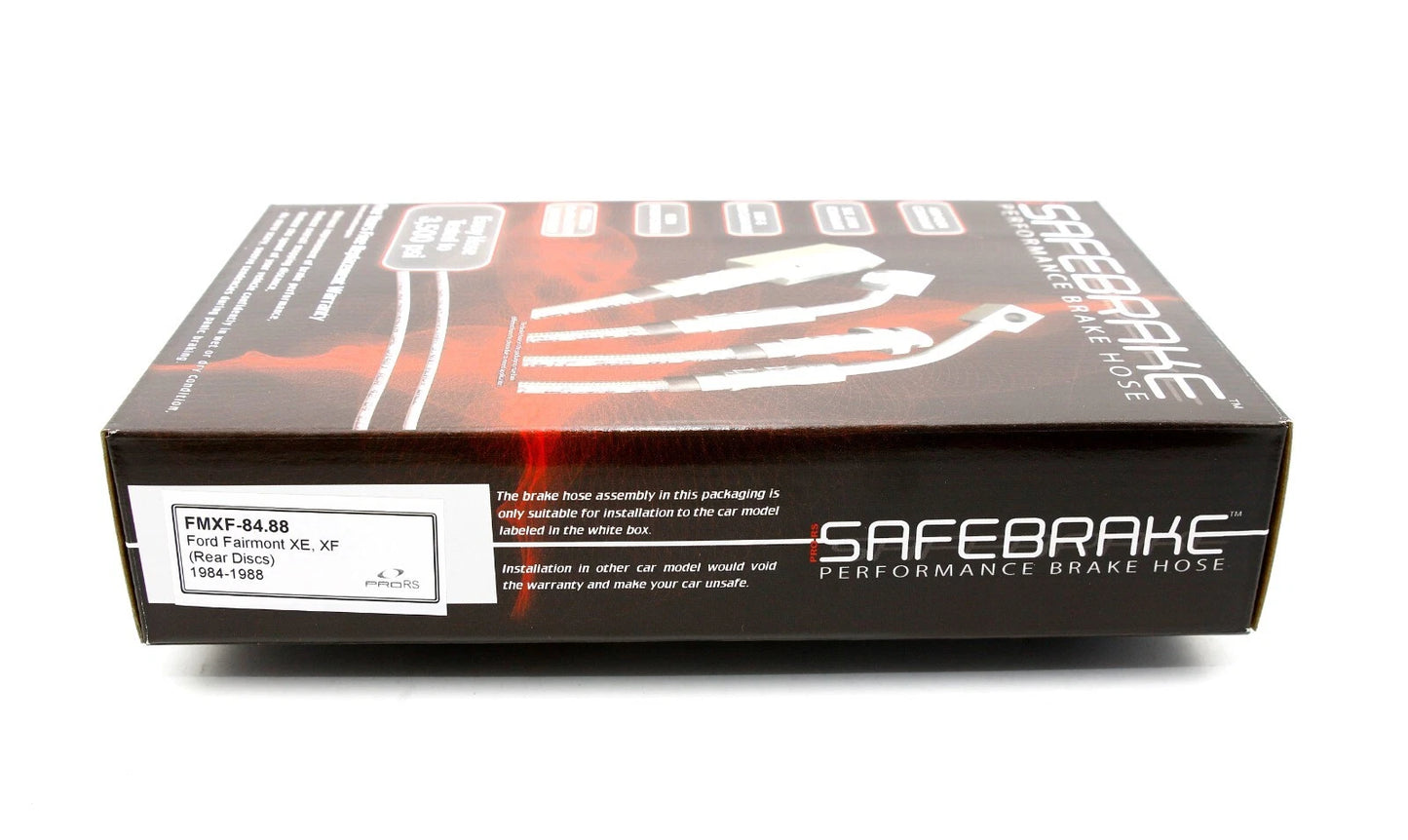 Brake Line Kit for Fairmont XE, XF (Rear Discs) 1982-1988 - Hoses