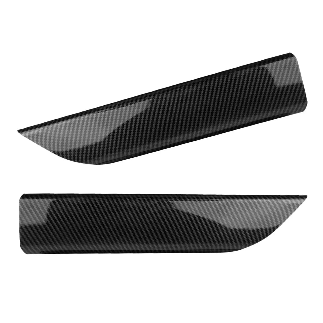 Carbon Fiber Front Door Panel Trim for Chevrolet Silverado Crew Cab (2014-2023)