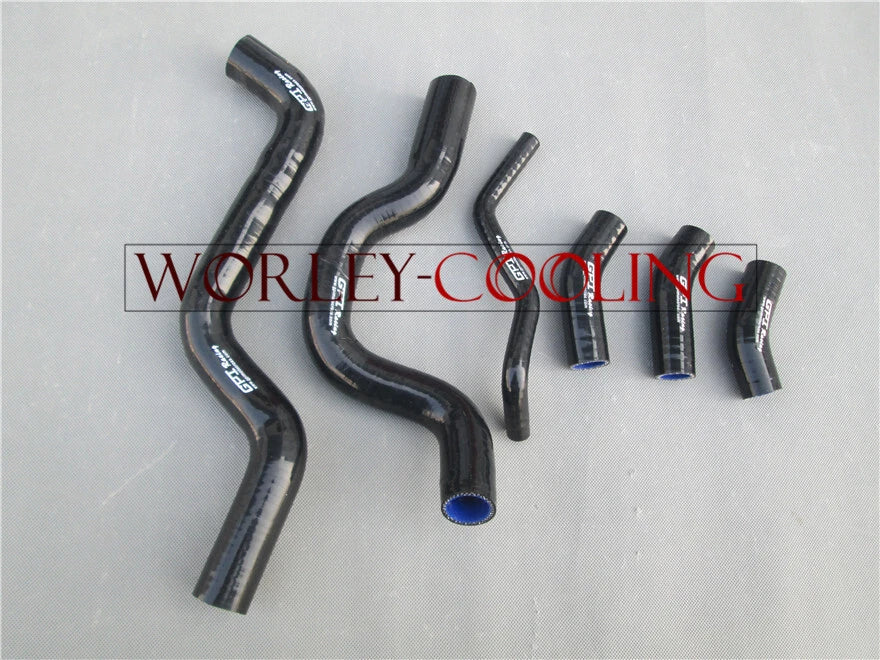 Aluminum Radiator & Black Hoses for Suzuki SV650N SV650 2003-2004