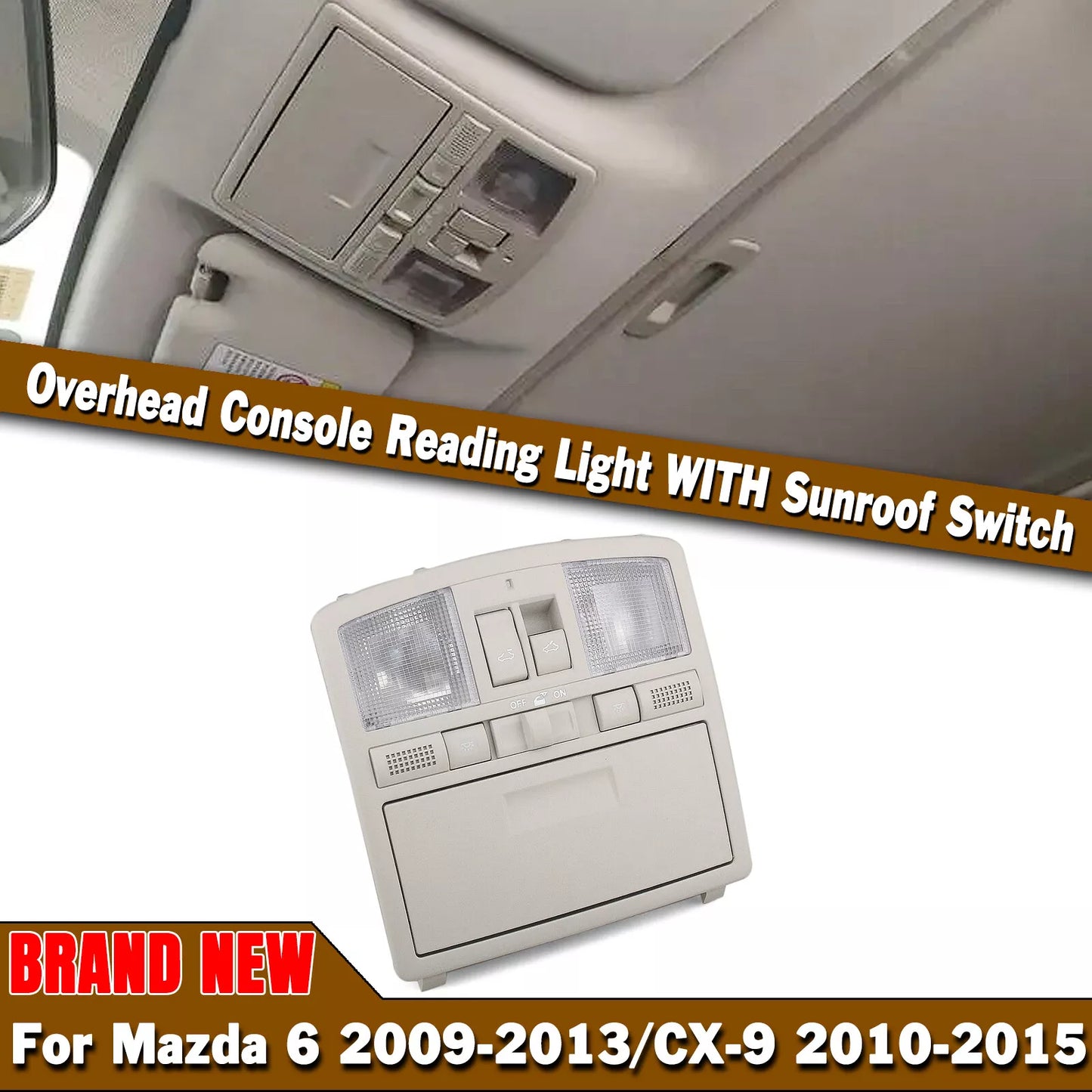 Overhead Console Light for 2012-2015 Mazda CX-9 (2012-2015)