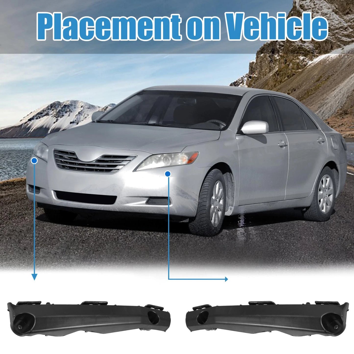 Front Bumper Retainer Brackets  for Toyota Camry (2012-2015)