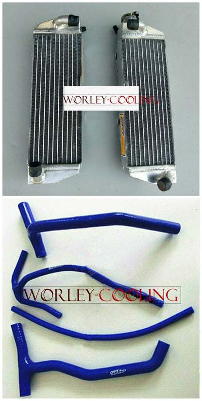 Radiator & Blue Hose for HUSQVARNA TE610 TC610 (1993-2000)