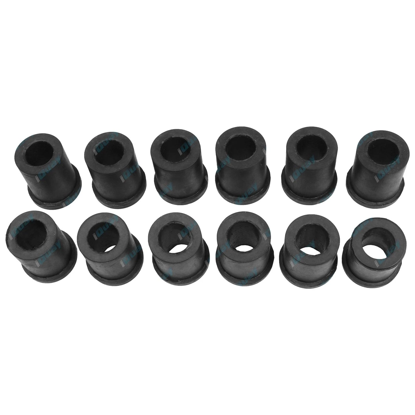 Rear Rubber Leaf Spring Shackle Bush Kit for Landcruiser FJ45 HJ45 LWB 1969~7/80