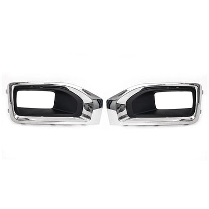 Fog Light Bezel Chrome Trim Cover Replacement 2 x For GMC Yukon XL (2015-2020)