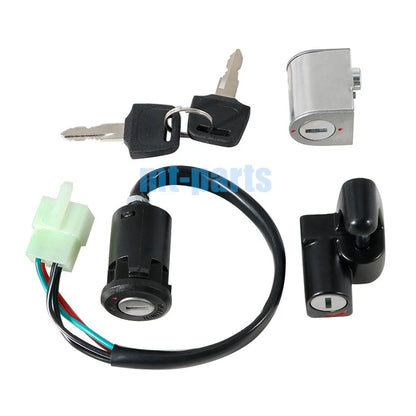 Ignition Switch Key Helmet Steering Lock Set for Honda XL250S XL500S (81-87)