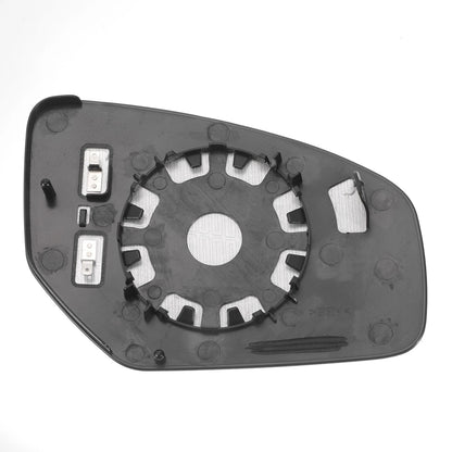 Left Side Heated White Mirror Glass for Honda Civic (2012-2017)