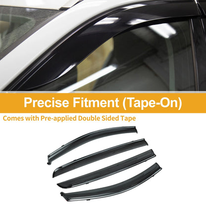 Window Deflectors Chevrolet Aveo Hatchback Side Window Visors (2007-2011)
