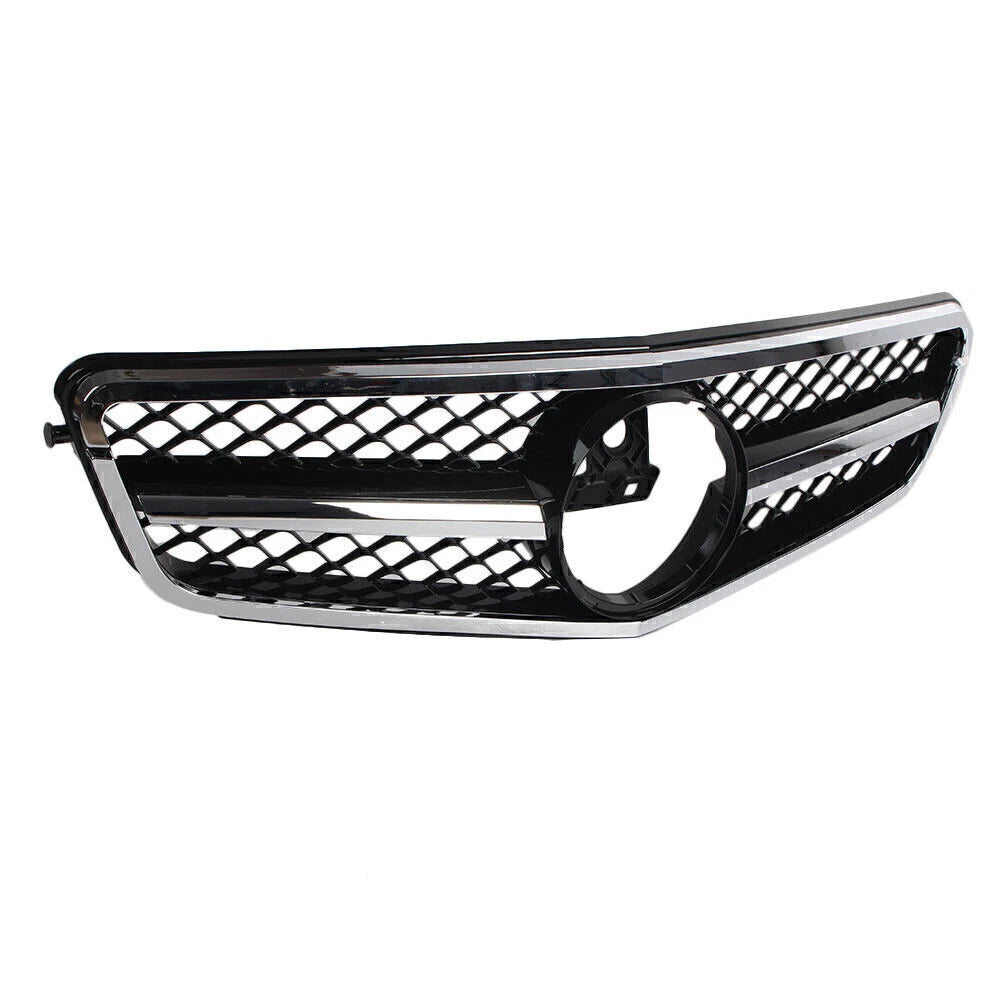 Chrome Front Grill for Mercedes Benz C-Class W204 C180 C200 C260 C63 (2007-2014)