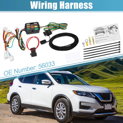 56033 4-Pin Trailer Wiring Harness for Nissan Rogue (2008-2020)