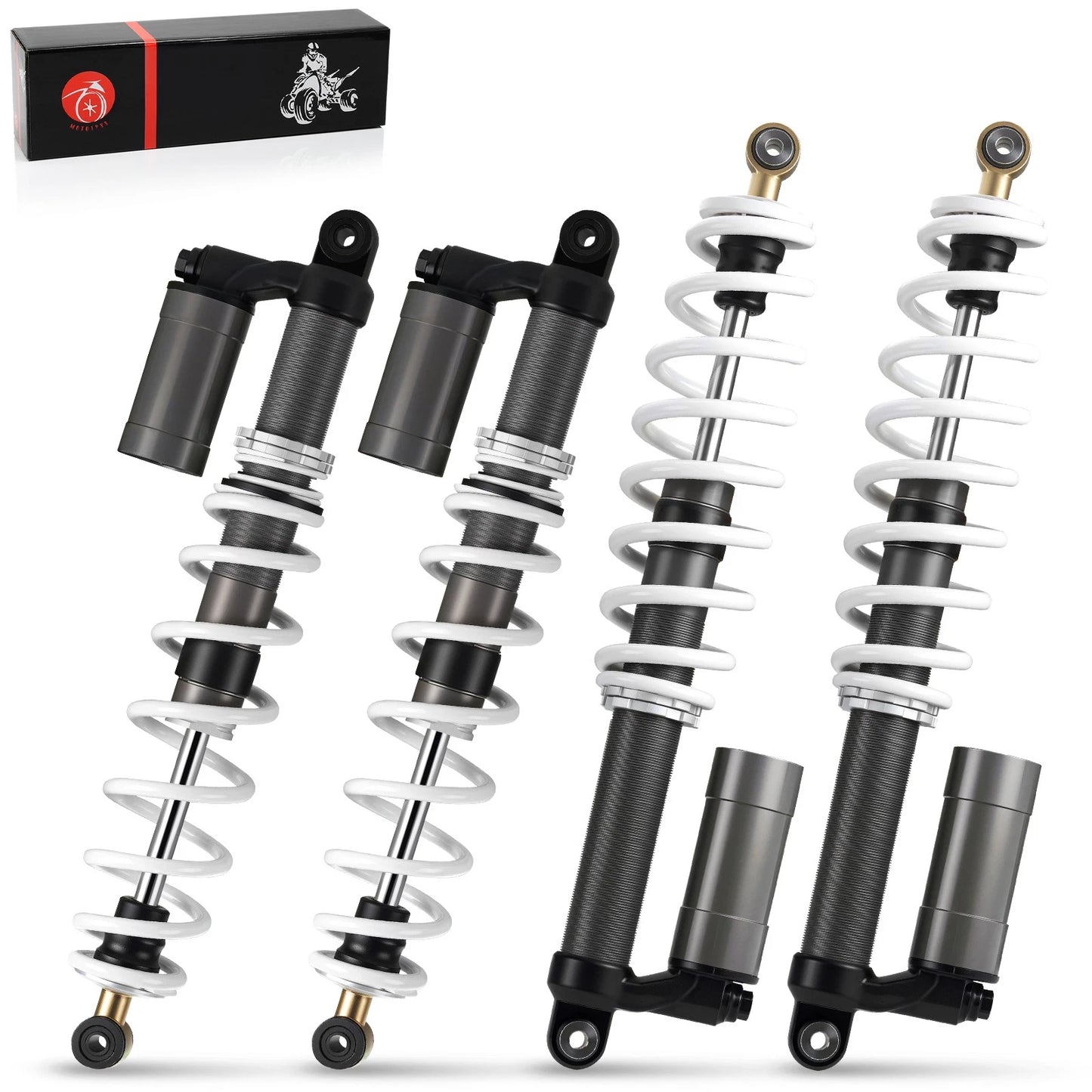 Front & Rear Air Shocks for Polaris RZR 800 S (2009-2012)