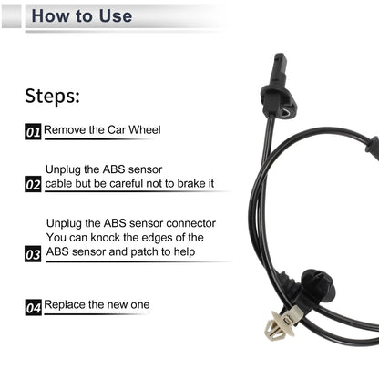 ABS Wheel Speed Sensor for Honda CR-Z (2011-2016)