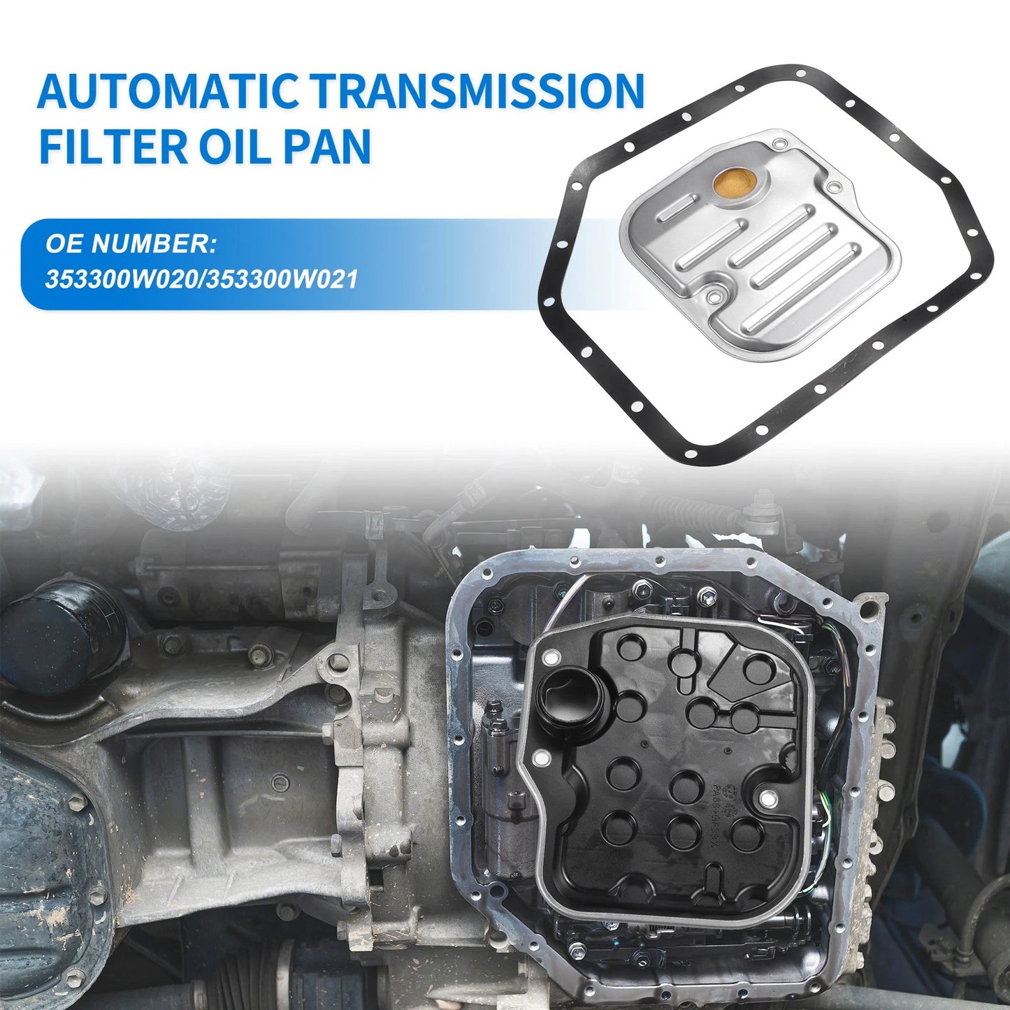 Transmission Filter Oil Pan Gasket Kit for Toyota Matrix (2003-2014)