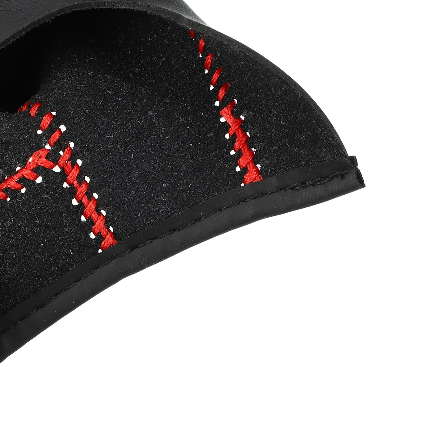 Gear Shift Knob Cover Trim for Toyota Sienna 2021-2022 with Red Stitches