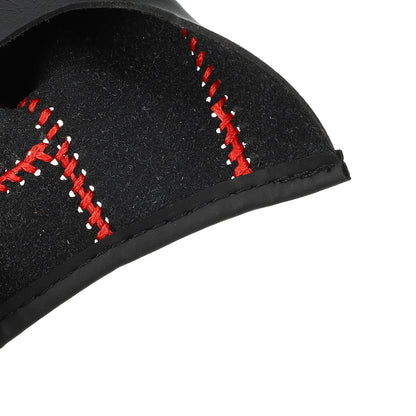 Gear Shift Knob Cover Trim for Toyota Sienna 2021-2022 with Red Stitches