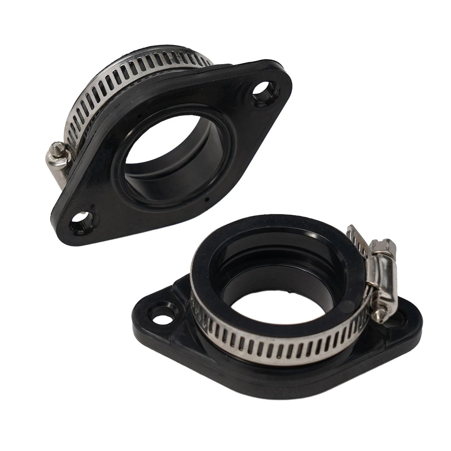 Manifold Boot / 28mm 30mm 2x / ATV Adapter Black Carb Flange for ATV Intake